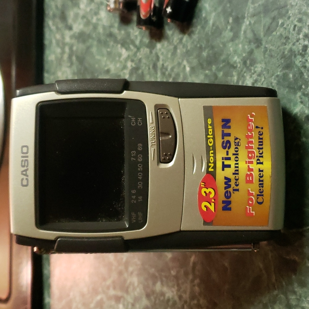 Casio color retro tv